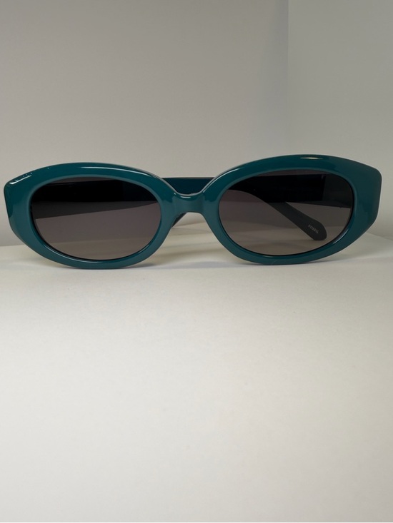 Fossil Accessories - Fossil Teal Oval Women's Sunglasses